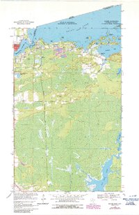 Download a high-resolution, GPS-compatible USGS topo map for Ranier, MN (1987 edition)