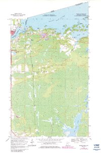 Download a high-resolution, GPS-compatible USGS topo map for Ranier, MN (1983 edition)