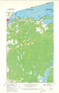 Download a high-resolution, GPS-compatible USGS topo map for Ranier, MN (1971 edition)