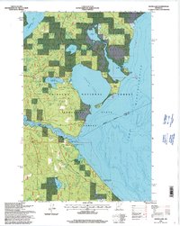 Download a high-resolution, GPS-compatible USGS topo map for Raven Lake, MN (1998 edition)