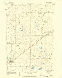 Download a high-resolution, GPS-compatible USGS topo map for Raymond, MN (1960 edition)