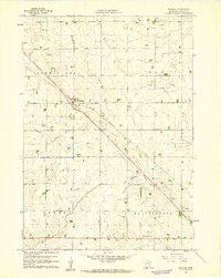 Download a high-resolution, GPS-compatible USGS topo map for Reading, MN (1961 edition)