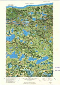Download a high-resolution, GPS-compatible USGS topo map for Red Lake, MN (1974 edition)