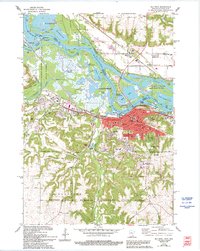 Download a high-resolution, GPS-compatible USGS topo map for Red Wing, MN (1994 edition)