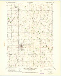 Download a high-resolution, GPS-compatible USGS topo map for Renville, MN (1967 edition)