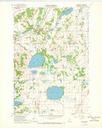 1967 Map of Rockville, 1969 Print