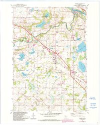 Download a high-resolution, GPS-compatible USGS topo map for Rogers, MN (1993 edition)