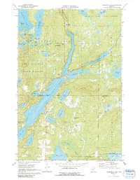 Download a high-resolution, GPS-compatible USGS topo map for Roosevelt Lake, MN (1991 edition)