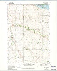preview thumbnail of historical topo map of Lac qui Parle County, MN in 1971