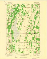 preview thumbnail of historical topo map of Marshall County, MN in 1959