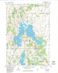 Download a high-resolution, GPS-compatible USGS topo map for Rush Lake, MN (1984 edition)