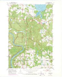 Download a high-resolution, GPS-compatible USGS topo map for Saginaw, MN (1971 edition)