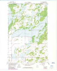 Download a high-resolution, GPS-compatible USGS topo map for Salol NE, MN (1984 edition)