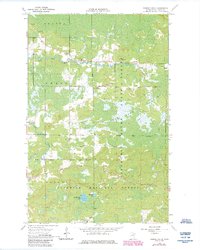 Download a high-resolution, GPS-compatible USGS topo map for Sassas Creek, MN (1985 edition)