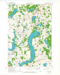 Download a high-resolution, GPS-compatible USGS topo map for Sauk Lake, MN (1967 edition)