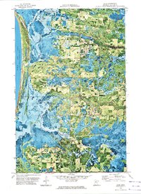 Download a high-resolution, GPS-compatible USGS topo map for Saum, MN (1974 edition)