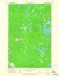 Download a high-resolution, GPS-compatible USGS topo map for Sawbill Camp, MN (1965 edition)