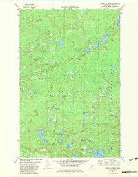 Download a high-resolution, GPS-compatible USGS topo map for Sawbill Landing, MN (1983 edition)