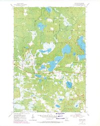 Download a high-resolution, GPS-compatible USGS topo map for Sawyer, MN (1971 edition)