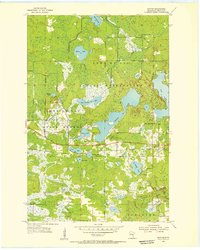 Download a high-resolution, GPS-compatible USGS topo map for Sawyer, MN (1956 edition)