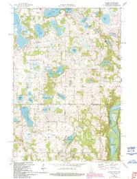 Download a high-resolution, GPS-compatible USGS topo map for Scandia, MN (1993 edition)