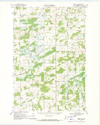 Download a high-resolution, GPS-compatible USGS topo map for Sebeka SW, MN (1971 edition)