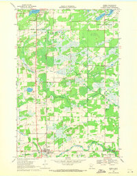 Download a high-resolution, GPS-compatible USGS topo map for Sebeka, MN (1971 edition)