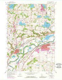 Download a high-resolution, GPS-compatible USGS topo map for Shakopee, MN (1989 edition)