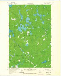 Download a high-resolution, GPS-compatible USGS topo map for Shell Lake, MN (1965 edition)