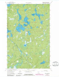 Download a high-resolution, GPS-compatible USGS topo map for Shell Lake, MN (1987 edition)
