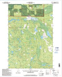 Download a high-resolution, GPS-compatible USGS topo map for Shovel Lake, MN (1998 edition)