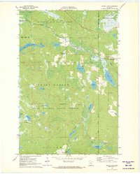 Download a high-resolution, GPS-compatible USGS topo map for Shovel Lake, MN (1972 edition)