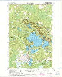 Download a high-resolution, GPS-compatible USGS topo map for Side Lake, MN (1985 edition)