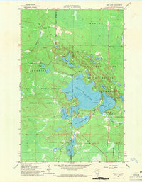 Download a high-resolution, GPS-compatible USGS topo map for Side Lake, MN (1971 edition)
