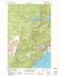 Download a high-resolution, GPS-compatible USGS topo map for Silver Bay, MN (1985 edition)