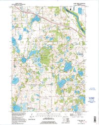 Download a high-resolution, GPS-compatible USGS topo map for Silver Creek, MN (1995 edition)