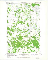 Download a high-resolution, GPS-compatible USGS topo map for Skull Lake SE, MN (1967 edition)