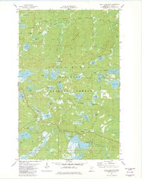 Download a high-resolution, GPS-compatible USGS topo map for Slate Lake East, MN (1982 edition)