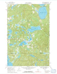 Download a high-resolution, GPS-compatible USGS topo map for Snider Lake, MN (1991 edition)
