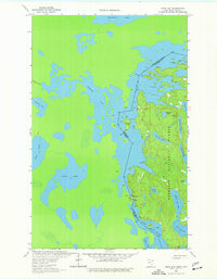 Download a high-resolution, GPS-compatible USGS topo map for Snow Bay, MN (1977 edition)
