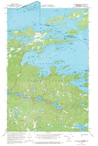 Download a high-resolution, GPS-compatible USGS topo map for Soldier Point, MN (1971 edition)