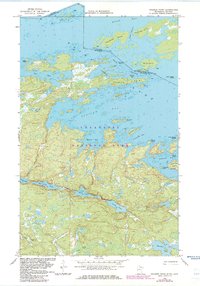 Download a high-resolution, GPS-compatible USGS topo map for Soldier Point, MN (1983 edition)