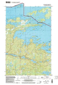 Download a high-resolution, GPS-compatible USGS topo map for Soldier Point, MN (2003 edition)