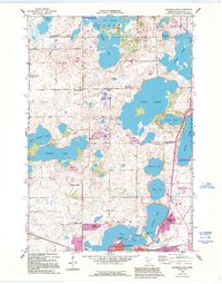 Download a high-resolution, GPS-compatible USGS topo map for Solomon Lake, MN (1995 edition)