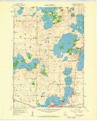 Download a high-resolution, GPS-compatible USGS topo map for Solomon Lake, MN (1960 edition)