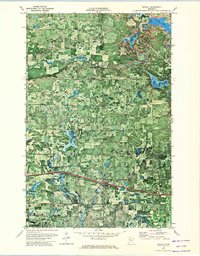 preview thumbnail of historical topo map of Solway, MN in 1972