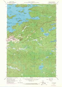 Download a high-resolution, GPS-compatible USGS topo map for Soudan, MN (1971 edition)