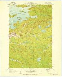 Download a high-resolution, GPS-compatible USGS topo map for Soudan, MN (1958 edition)