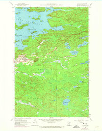 Download a high-resolution, GPS-compatible USGS topo map for Soudan, MN (1974 edition)