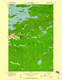 Download a high-resolution, GPS-compatible USGS topo map for Soudan, MN (1960 edition)